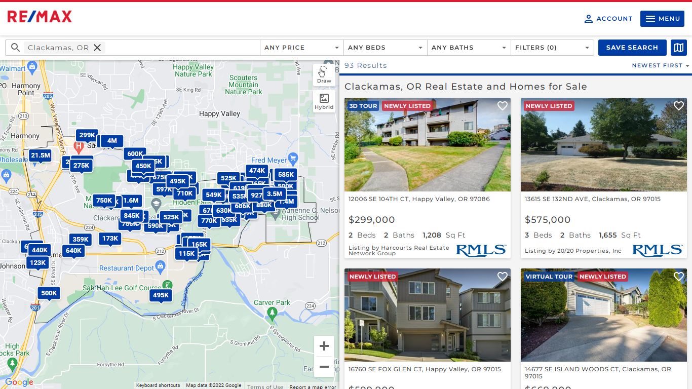 Clackamas, OR Real Estate & Homes for Sale | RE/MAX
